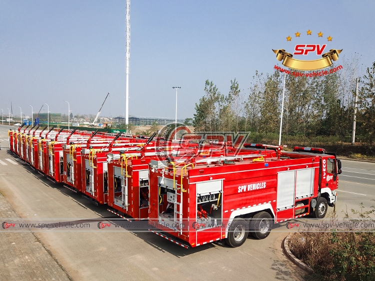 Dry Powder Water Foam Fire Truck IVECO - 13 units - 3